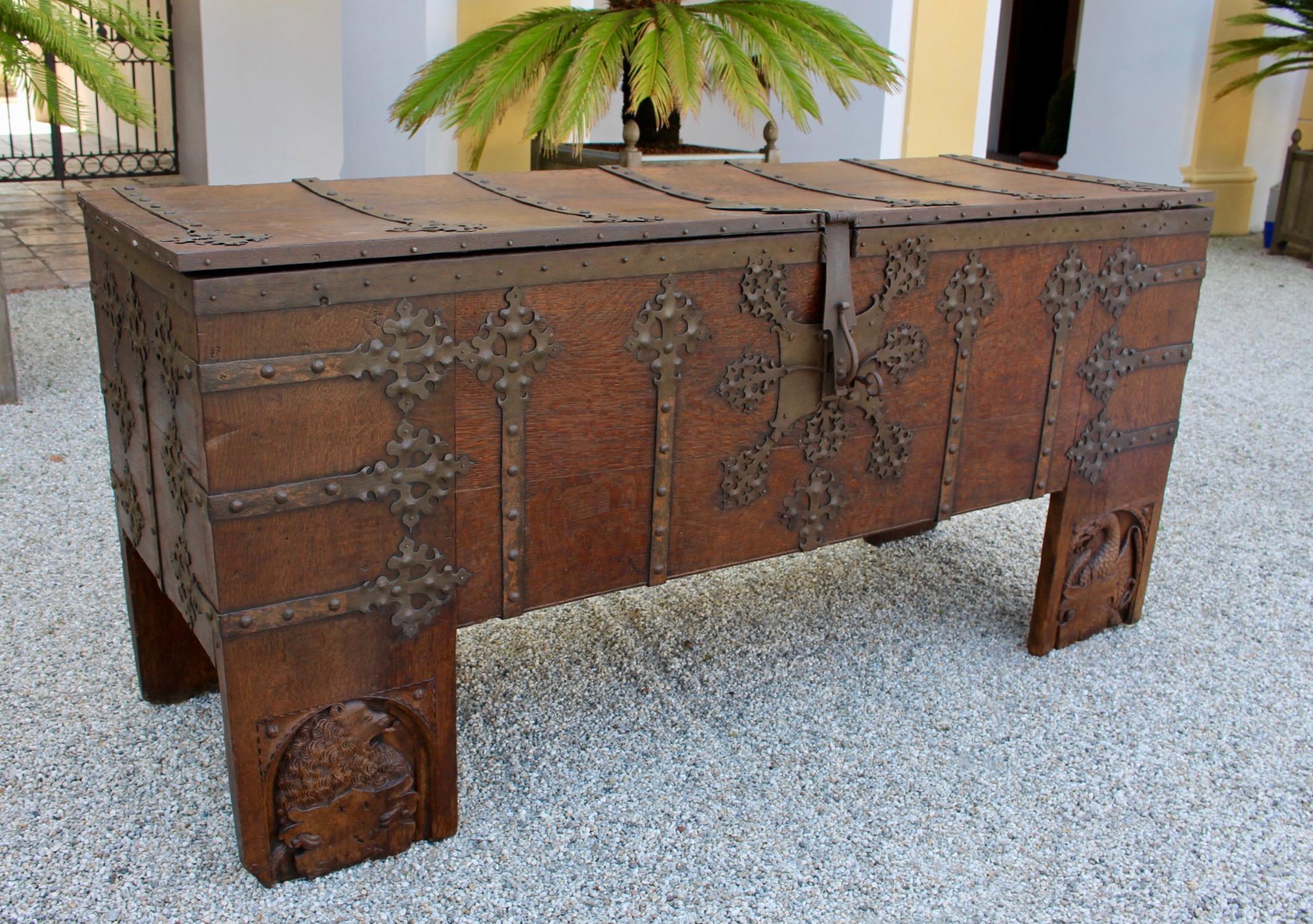 medieval spanish chest