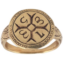 Rare Late Medieval Gold Ring