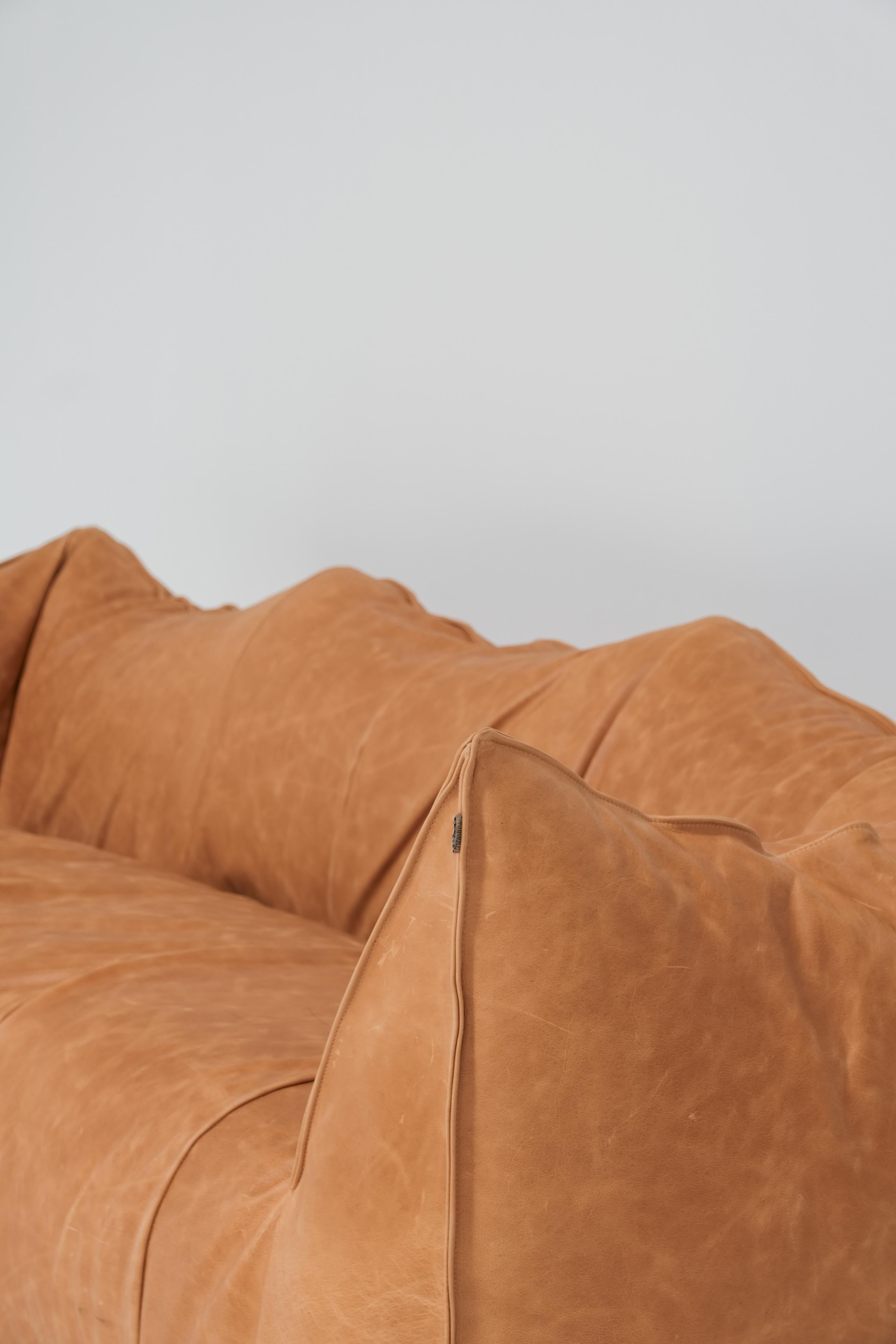Rare Le Bambole 3-Seater Sofa by Mario Bellini for B&B Italia 3