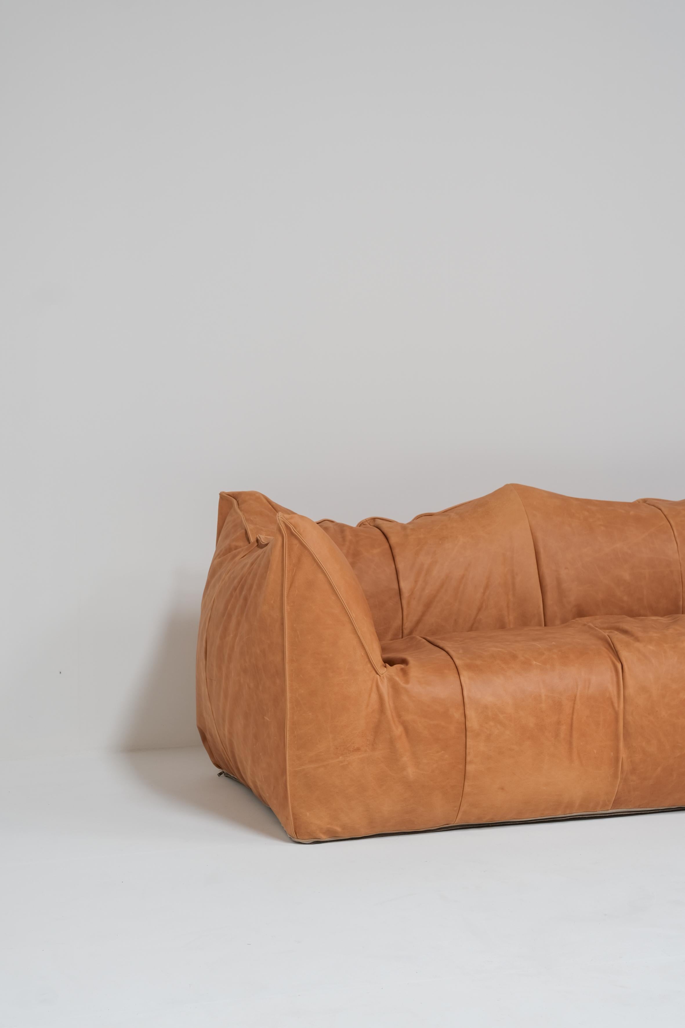 Italian Rare Le Bambole 3-Seater Sofa by Mario Bellini for B&B Italia