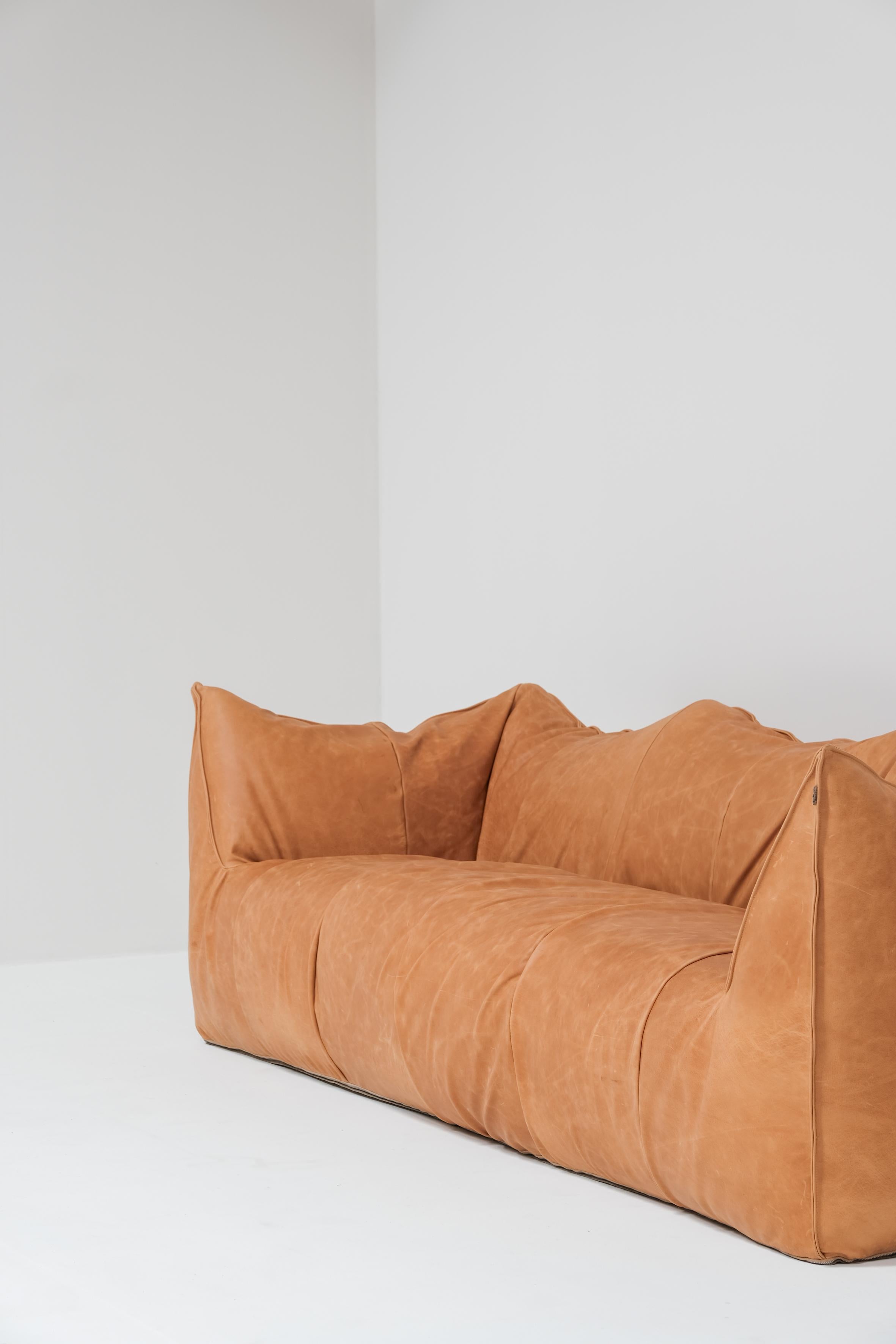 20th Century Rare Le Bambole 3-Seater Sofa by Mario Bellini for B&B Italia