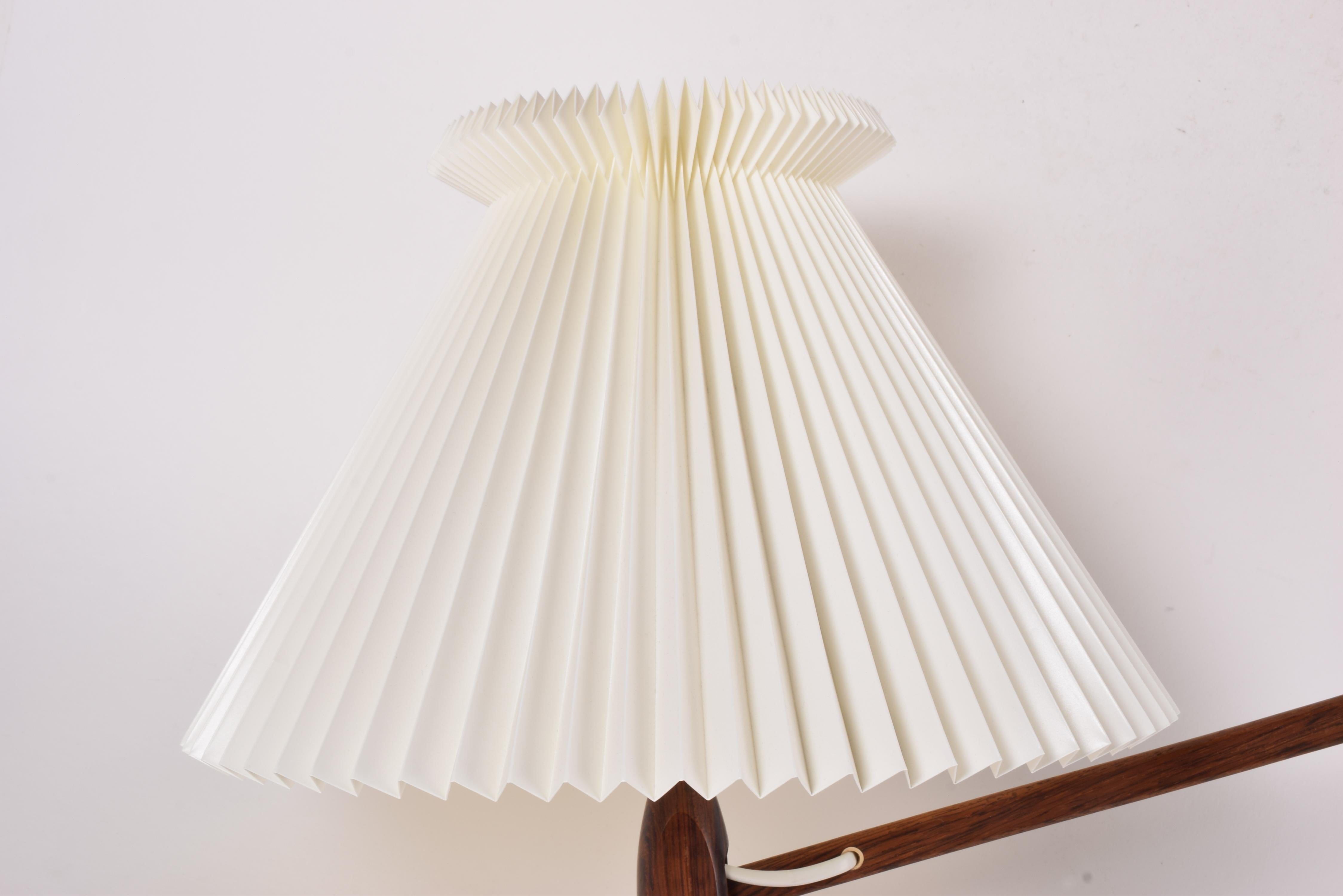 Plastic Rare Le Klint SAX Wall Lamp 234 in Rosewood with Lamp Shade, Original 1960s
