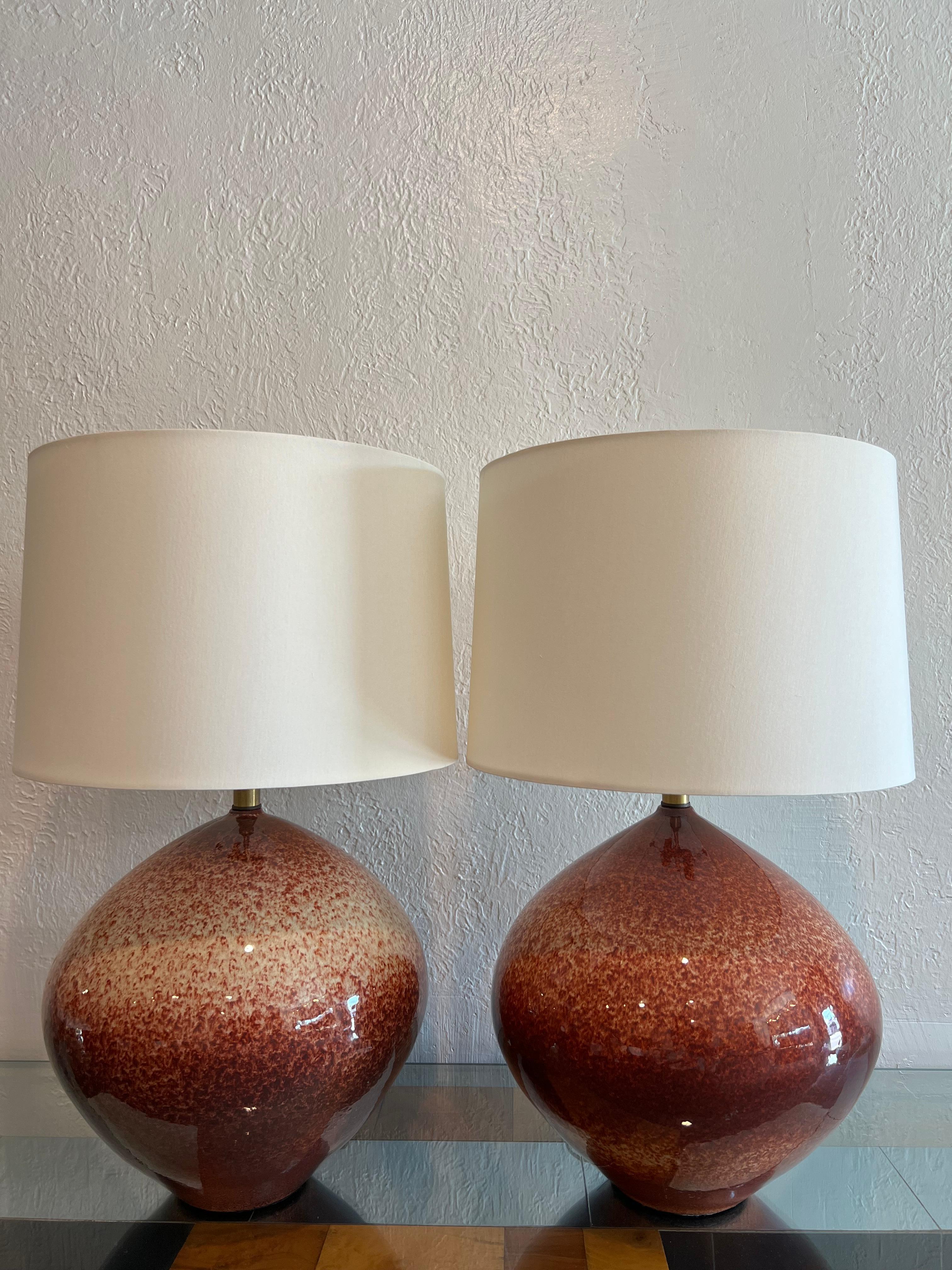 Milieu du XXe siècle Rare paire de lampes de table Lee Rosen For Design Technics  en vente