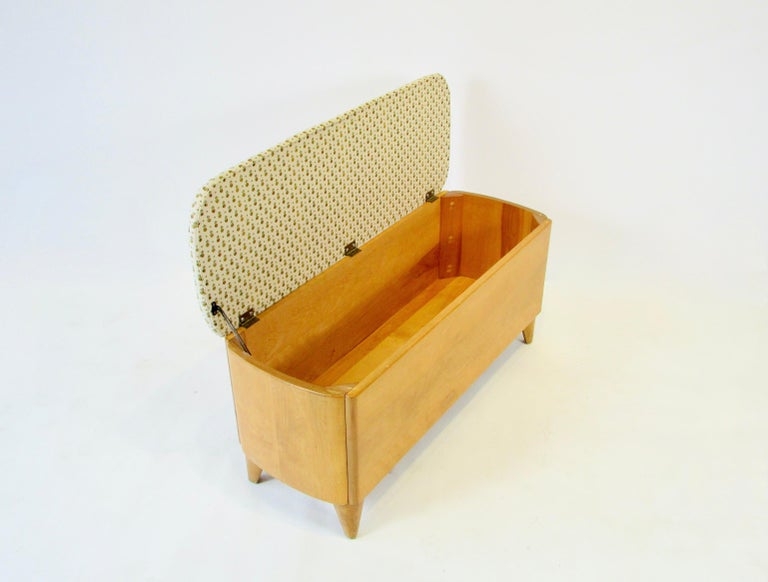 Rare Leo Jiranek for Heywood Wakefield Niagara Blanket Chest at 1stDibs heywood wakefield