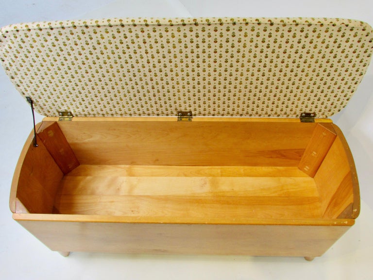 Rare Leo Jiranek for Heywood Wakefield Niagara Blanket Chest at 1stDibs heywood wakefield