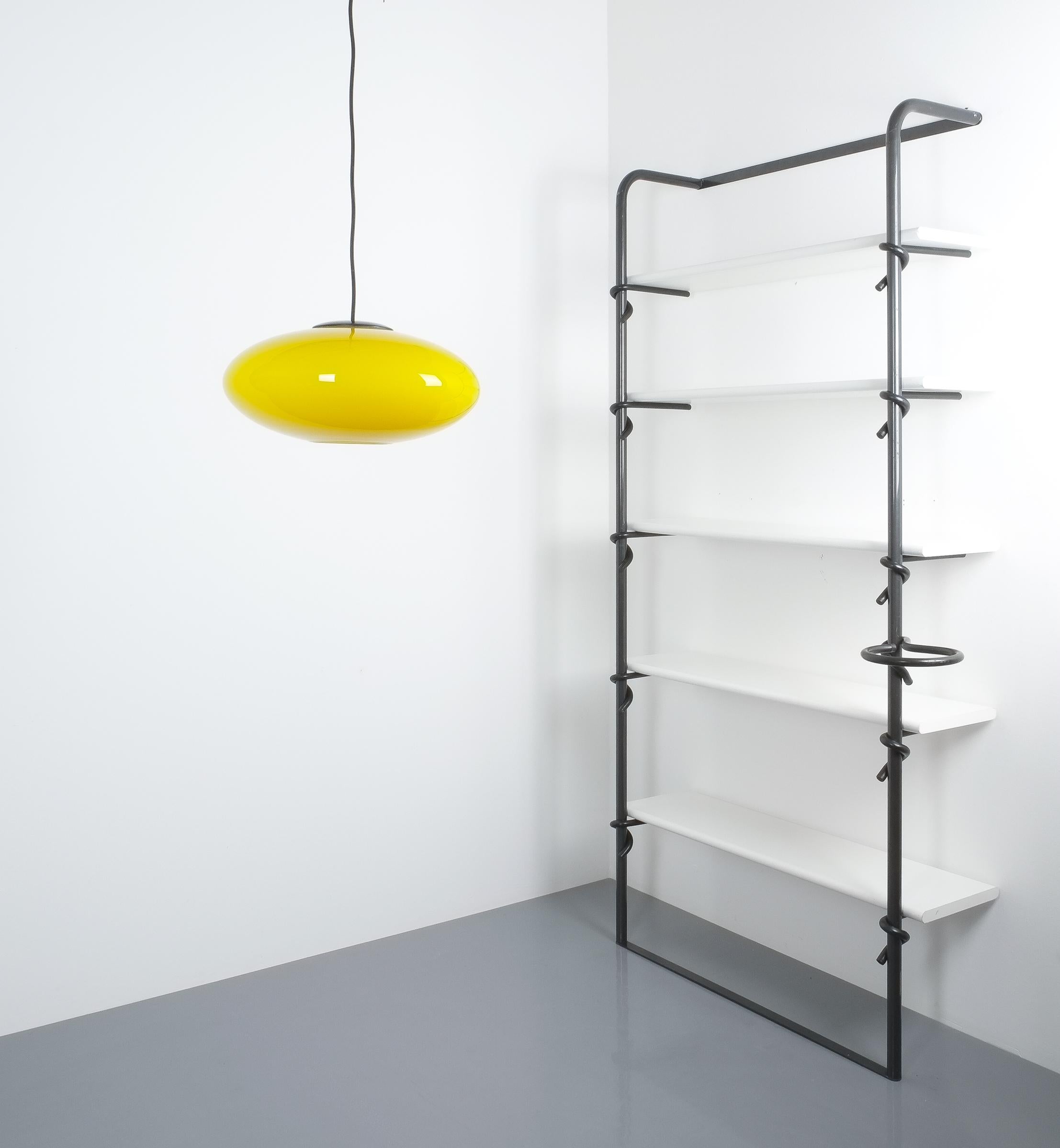 Library Shelf System Hook System by Pagani and Angelo Perversi, Italy, 1987 For Sale 3