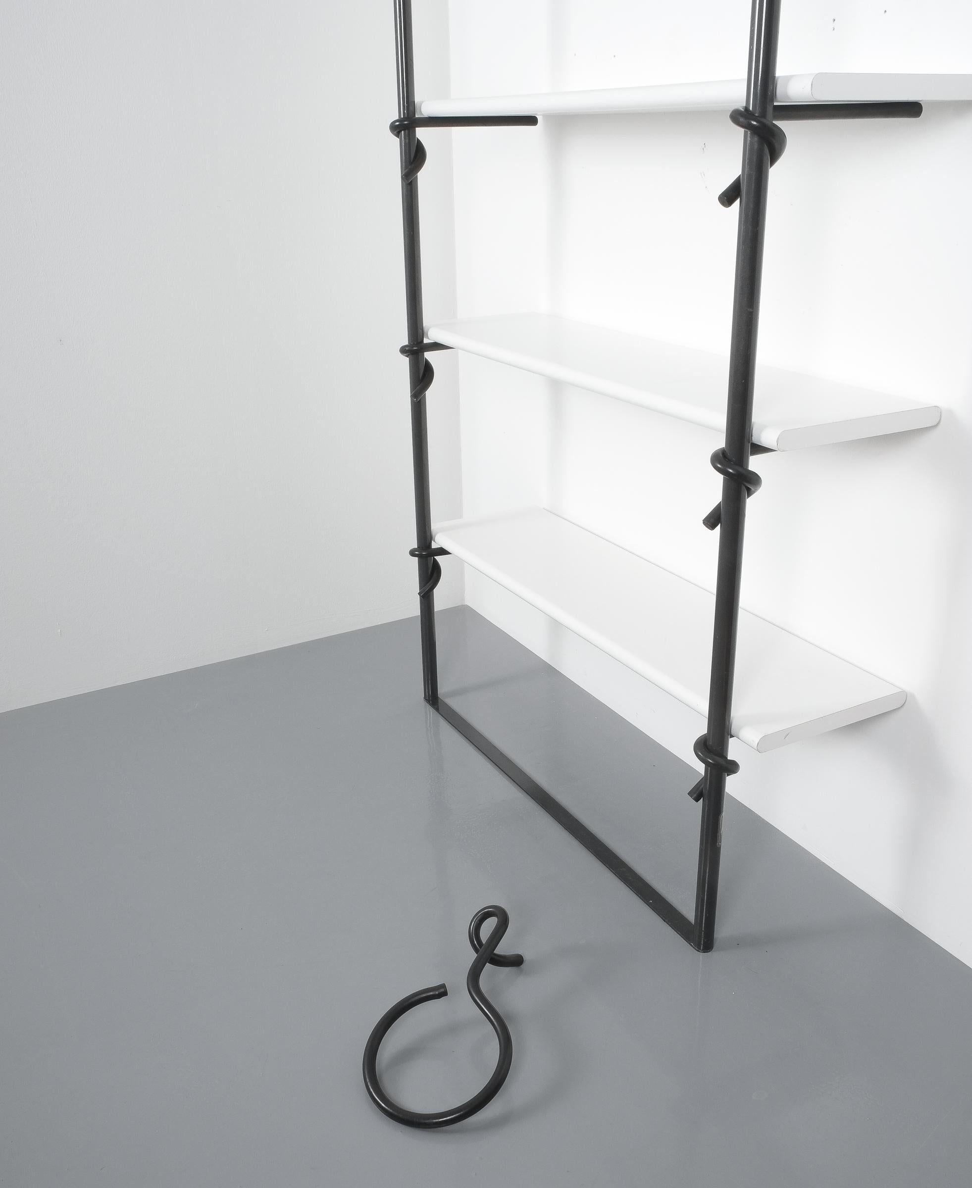 Library Shelf System Hook System by Pagani and Angelo Perversi, Italy, 1987 For Sale 4