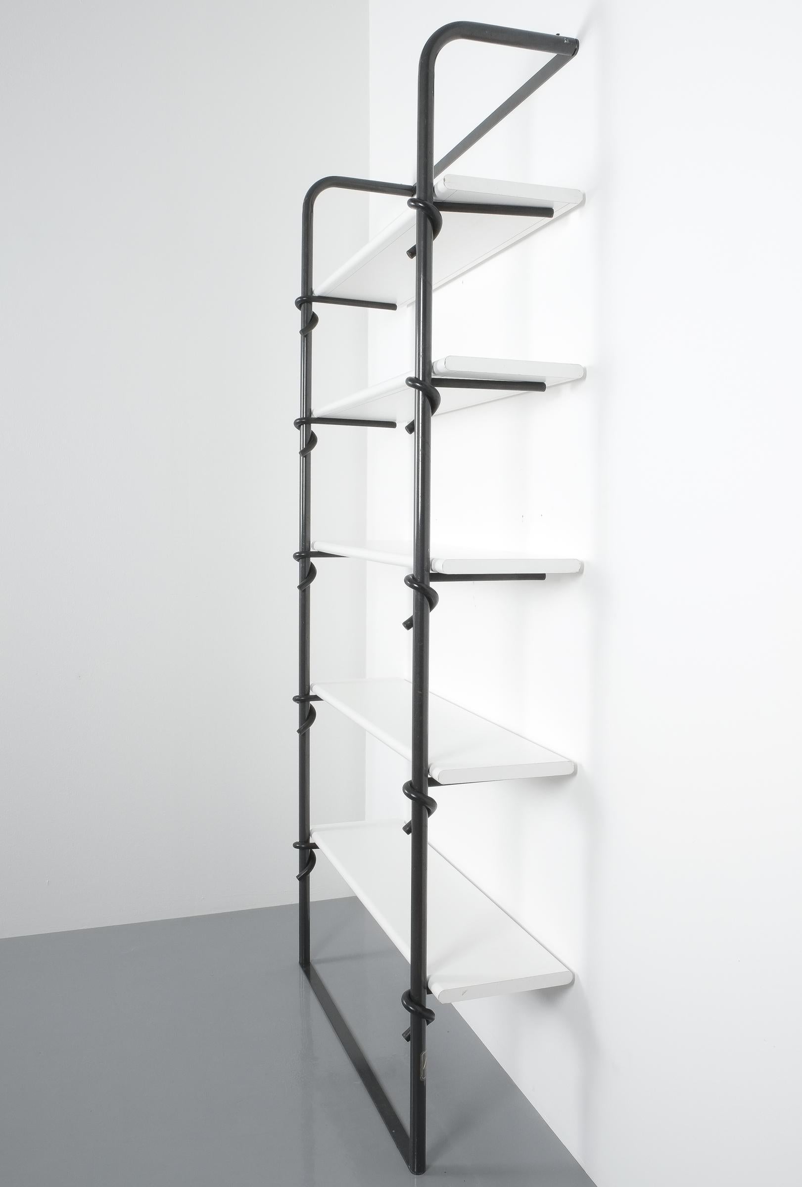 Library Shelf System Hook System by Pagani and Angelo Perversi, Italy, 1987 For Sale 6
