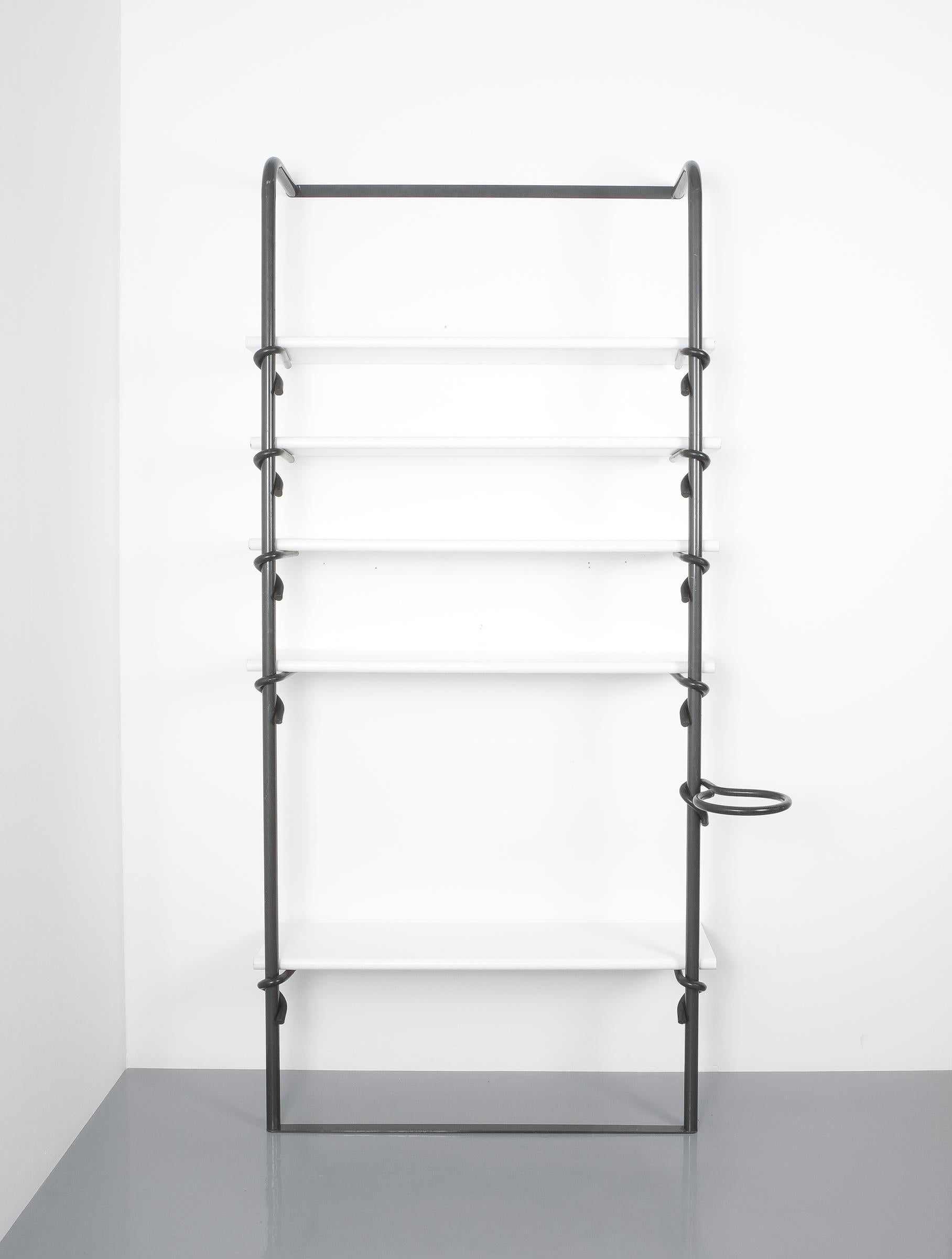 Library Shelf System Hook System by Pagani and Angelo Perversi, Italy, 1987 For Sale 7