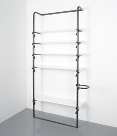 Library Shelf System Hook System by Pagani and Angelo Perversi, Italy, 1987