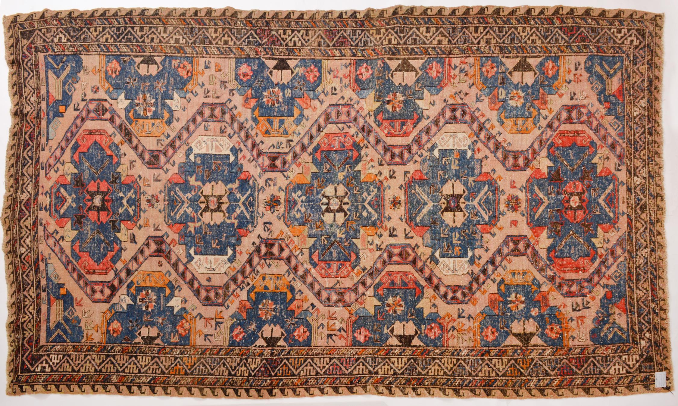 Other Rare Light Blue SUMAKH Antique Carpet For Sale