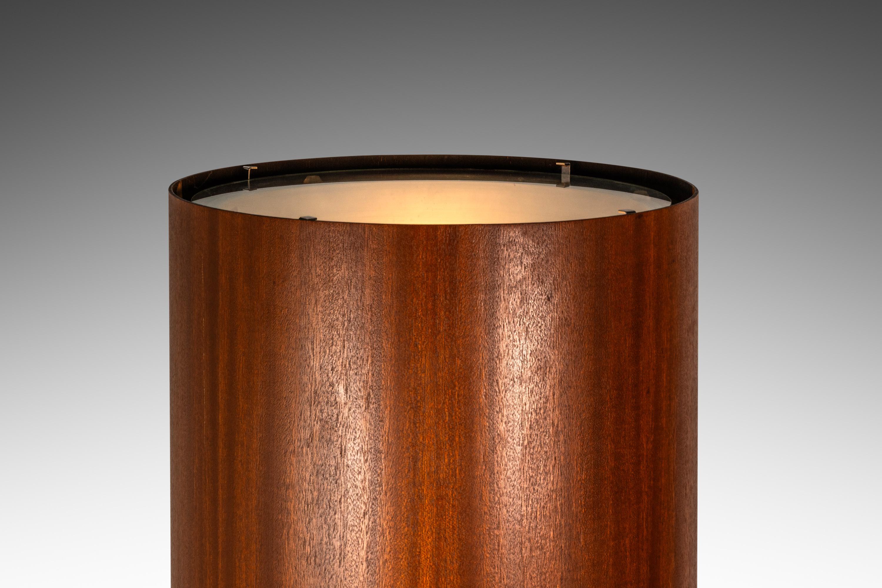 Mid-20th Century Rare Light Floor Lamp from Shelbourne Hotel, Miami Beach, USA, c. 1940s For Sale