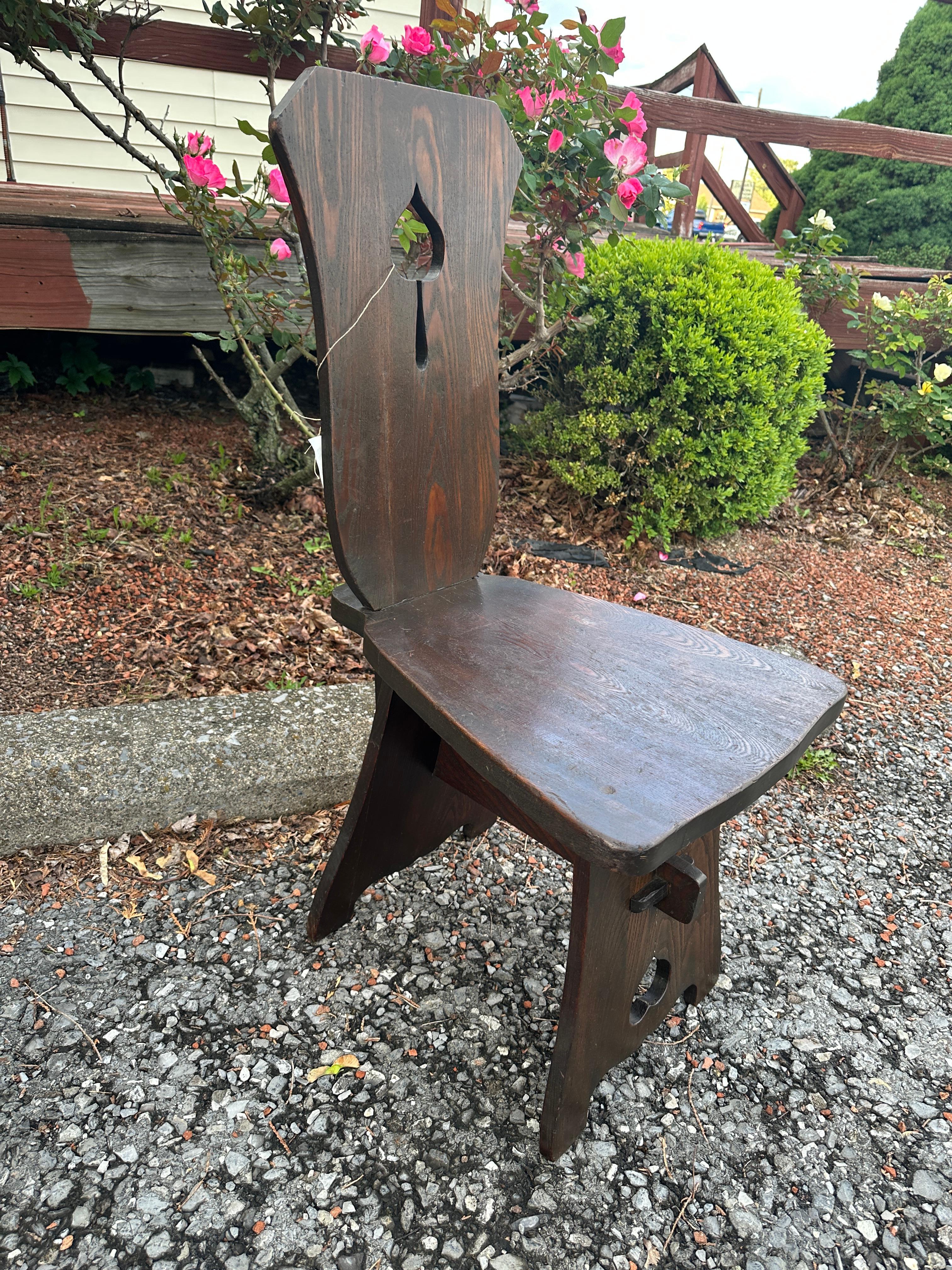 Rara sedia da salotto Limbert - epoca Stickley  cir 1910    W5703 in vendita 6