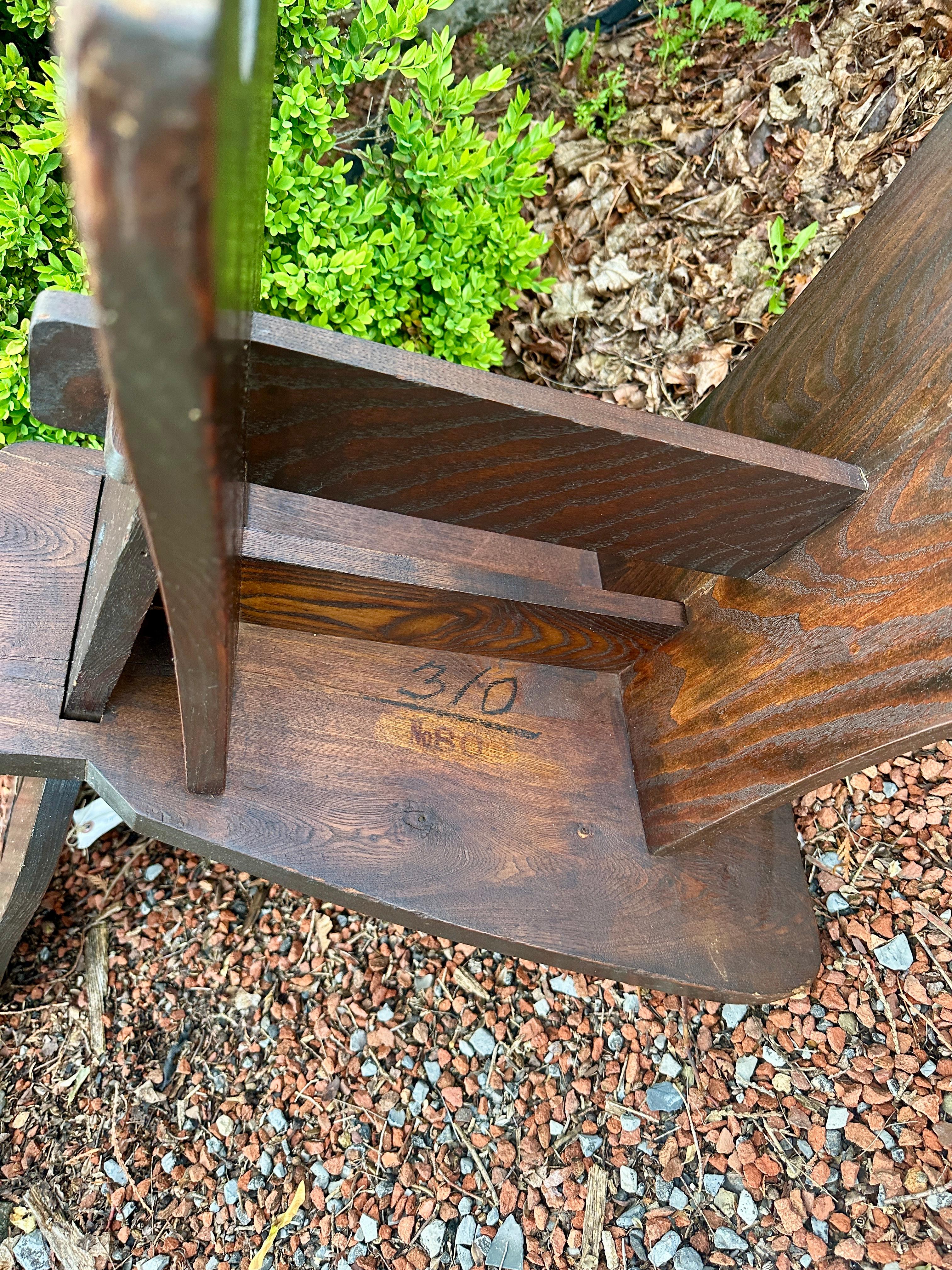 Rara sedia da salotto Limbert - epoca Stickley  cir 1910    W5703 in vendita 9