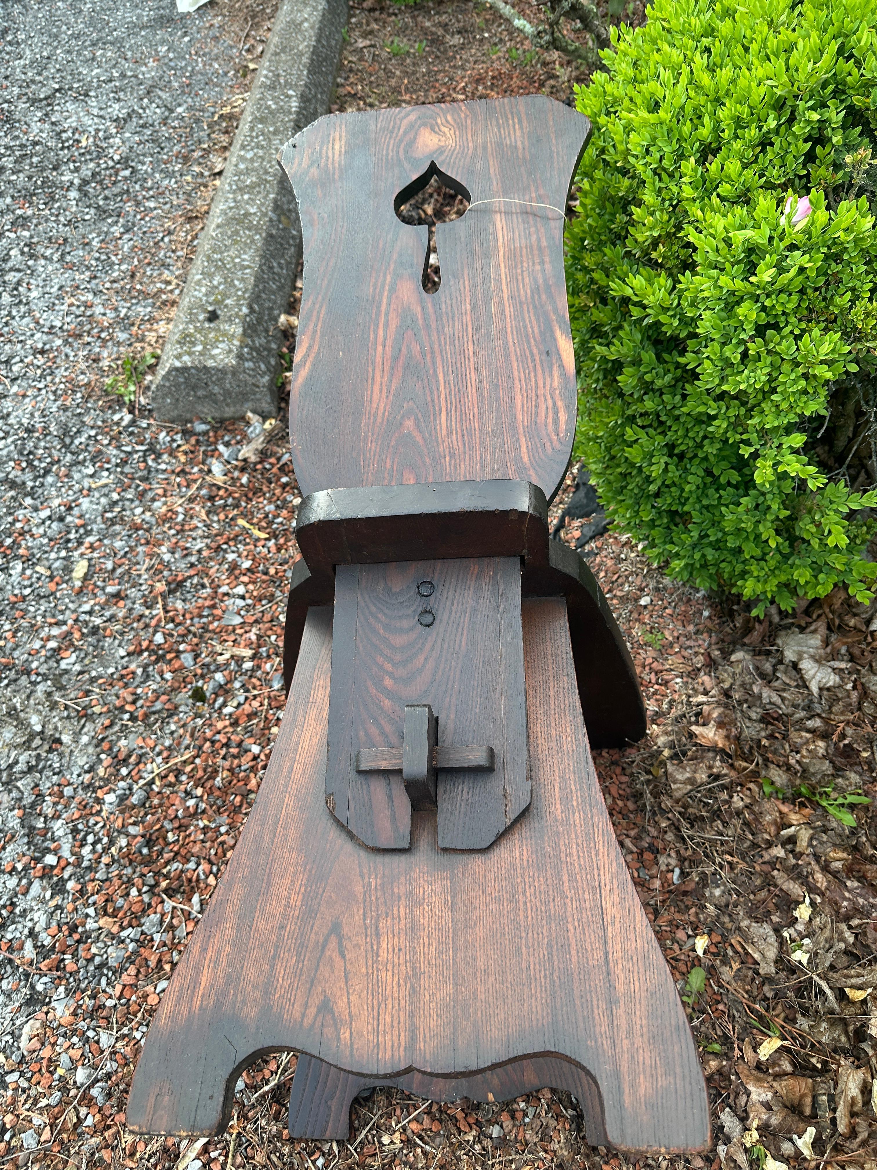 Quercia Rara sedia da salotto Limbert - epoca Stickley  cir 1910    W5703 in vendita