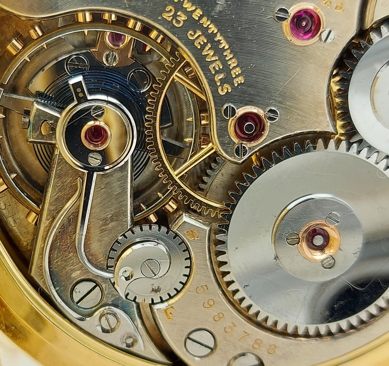 Petite Montre à Gousset Femme En Or 18 Carats - Poids 23,8 G - Occasion Très Bon état