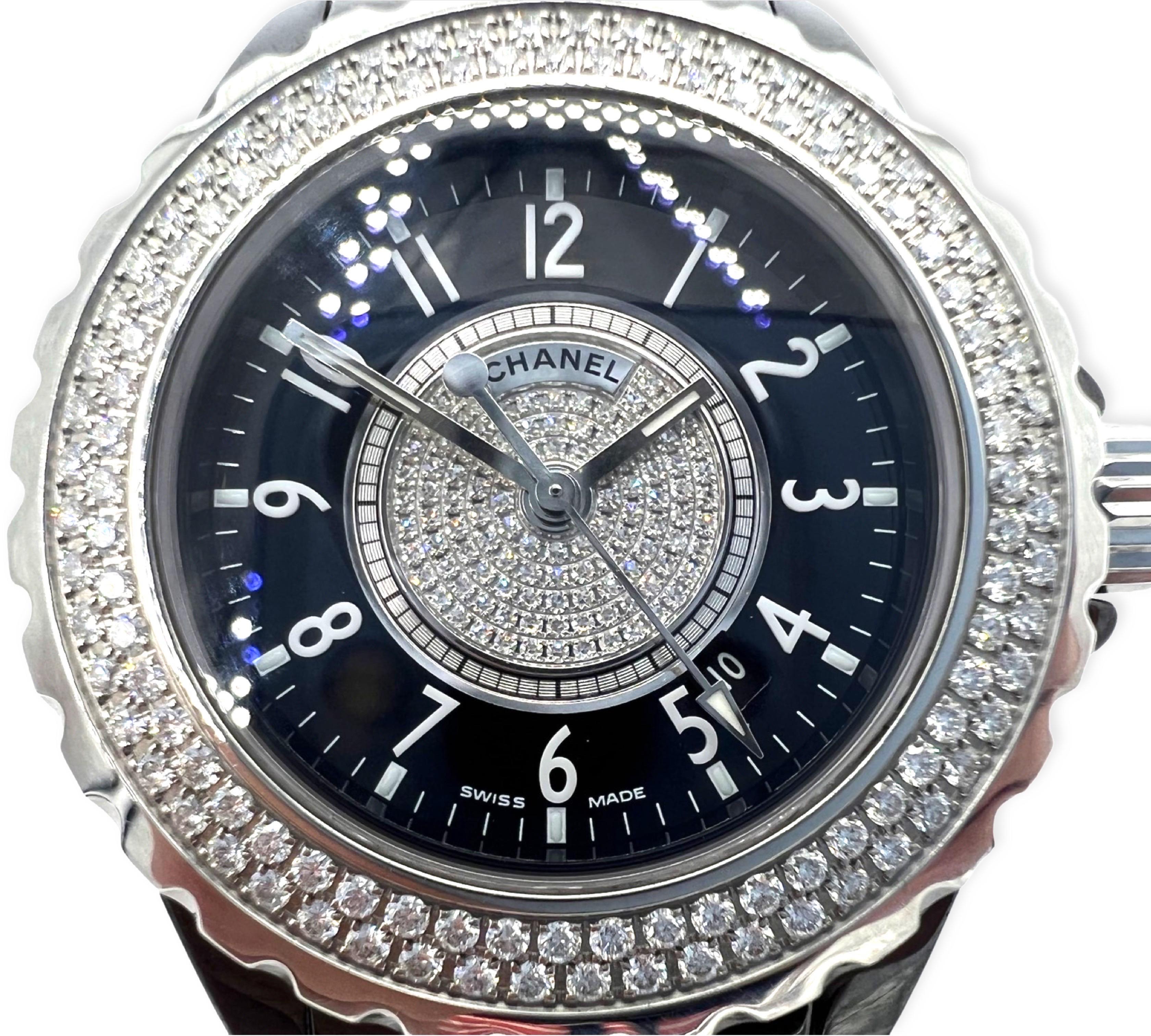 A very rare and limited Edition Chanel J12 watch. 