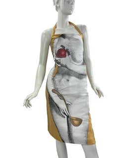 Rare Limited Edition Fornasetti Set of Two Aprons