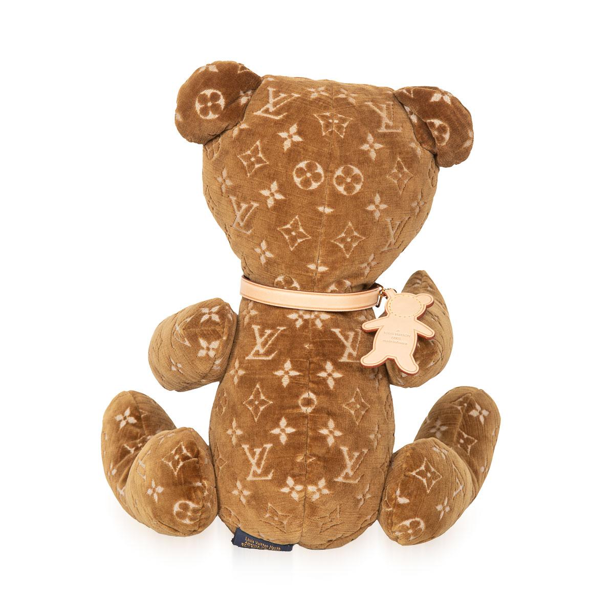 Seltener Louis Vuitton „Doudou“ Teddybär in limitierter Auflage, um 2020 (Französisch) im Angebot