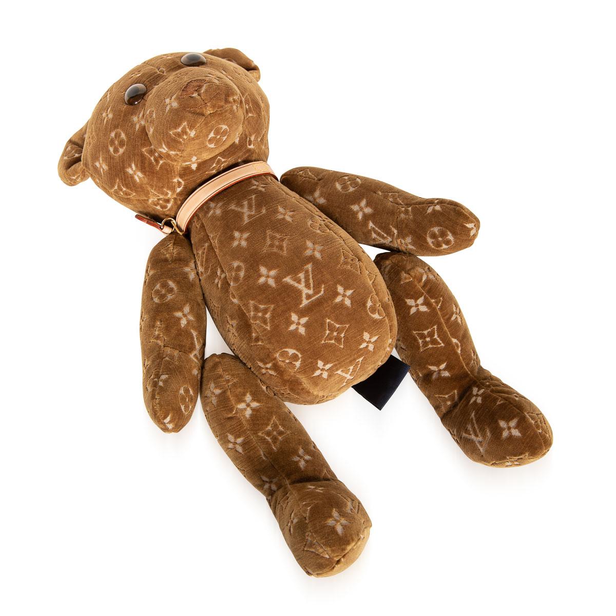 Seltener Louis Vuitton „Doudou“ Teddybär in limitierter Auflage, um 2020 im Zustand „Hervorragend“ im Angebot in Royal Tunbridge Wells, Kent