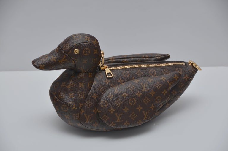 Black RARE Limited Edition Louis Vuitton X NIGO Virgil Abloh Monogram Duck Bag  NEW For Sale