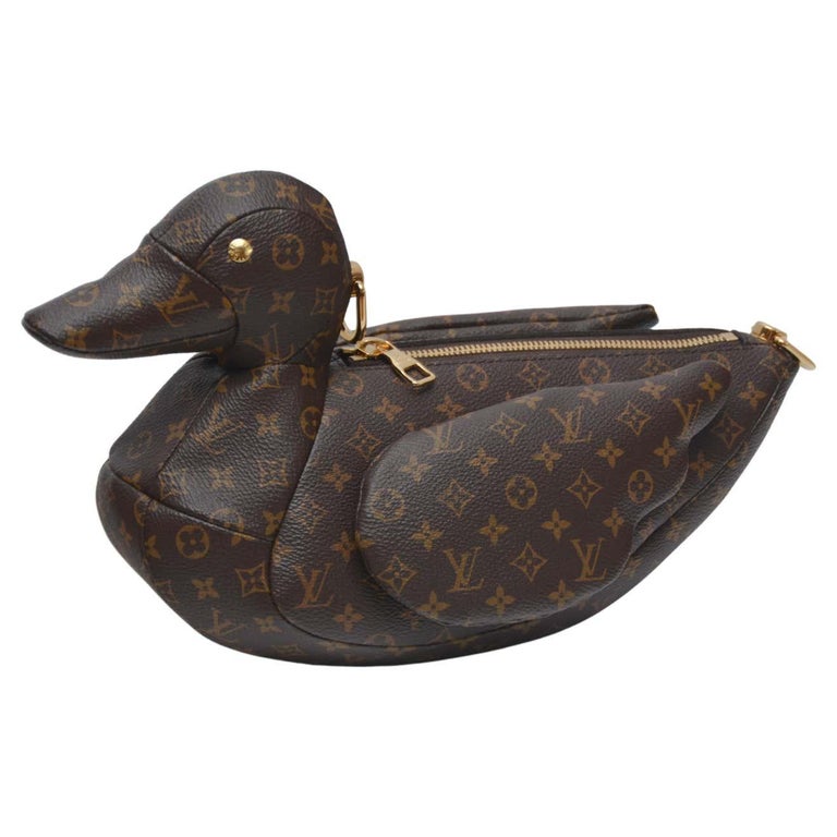 RARE Limited Edition Louis Vuitton X NIGO Virgil Abloh Monogram Duck Bag NEW For Sale 4