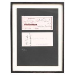 Rara edición limitada del "Tráfico de Divisas" de Marcel Duchamp Ready Made