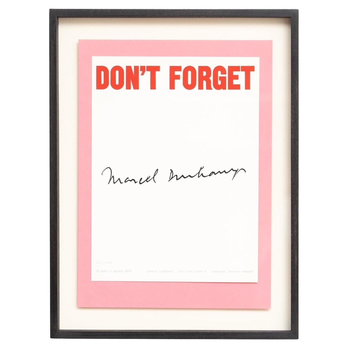 Rare Limited Edition Richard Hamilton Exhibition Poster, Framed