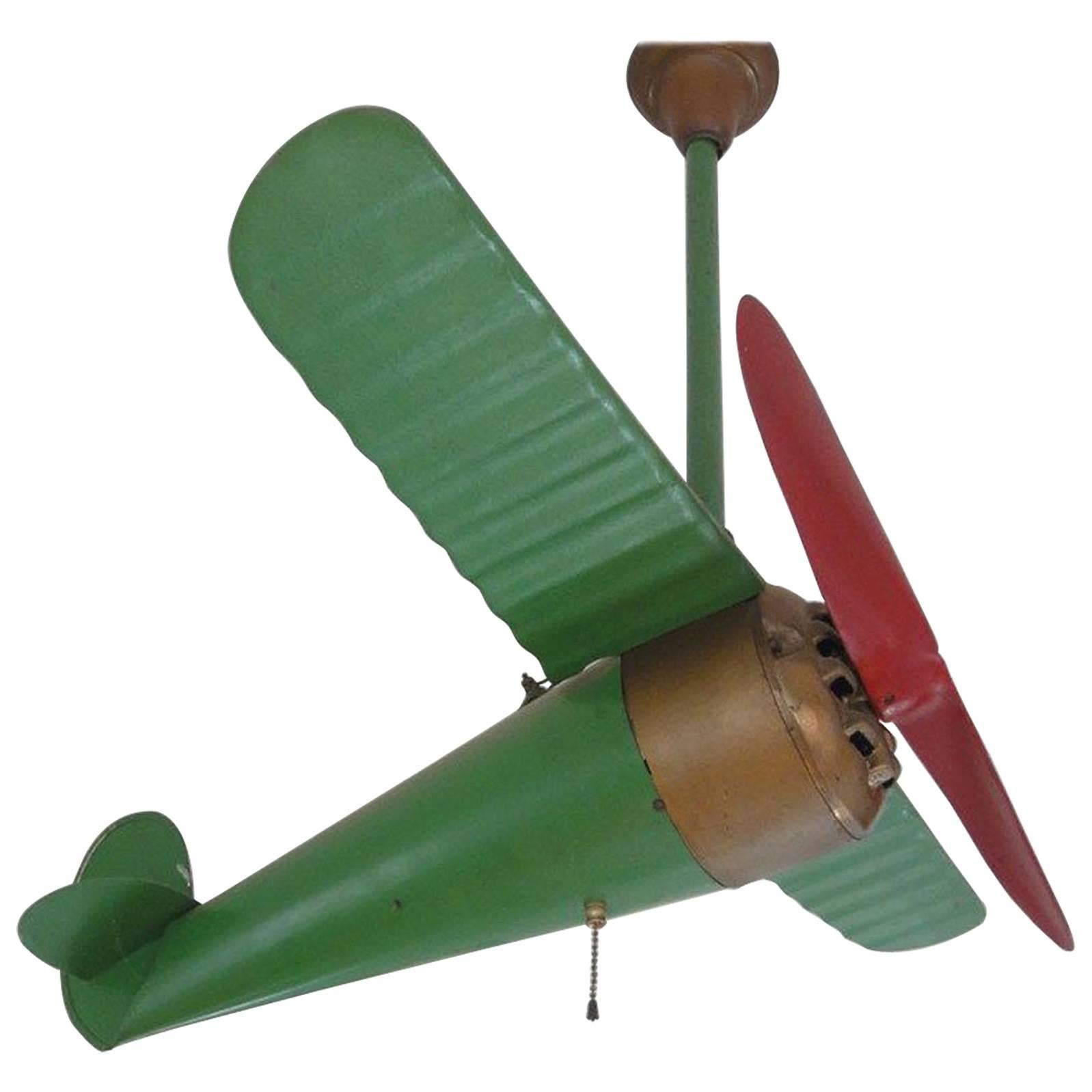 Rare "Lindy" Airplane Ceiling Fan For Sale