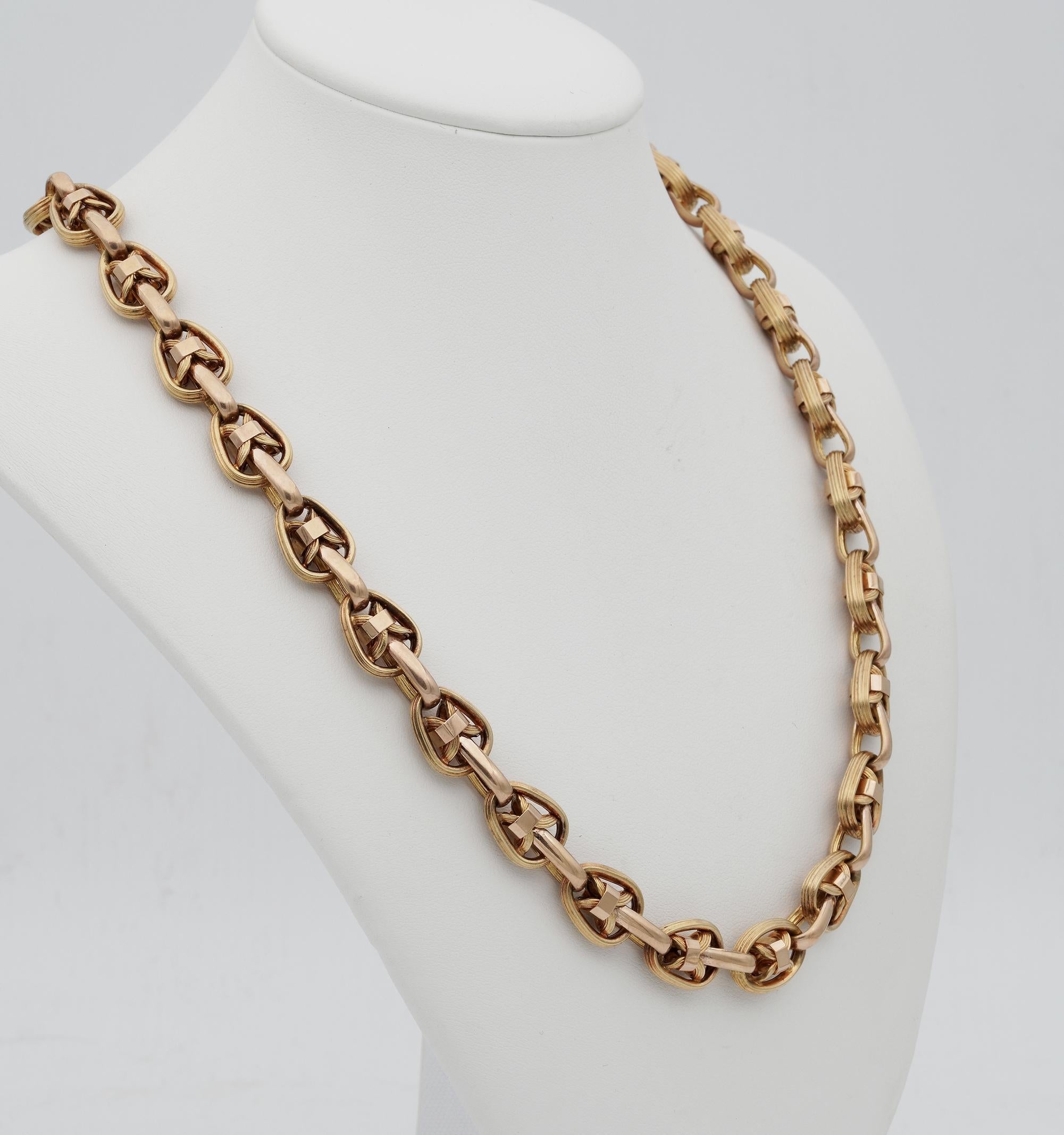 rare gold chain links