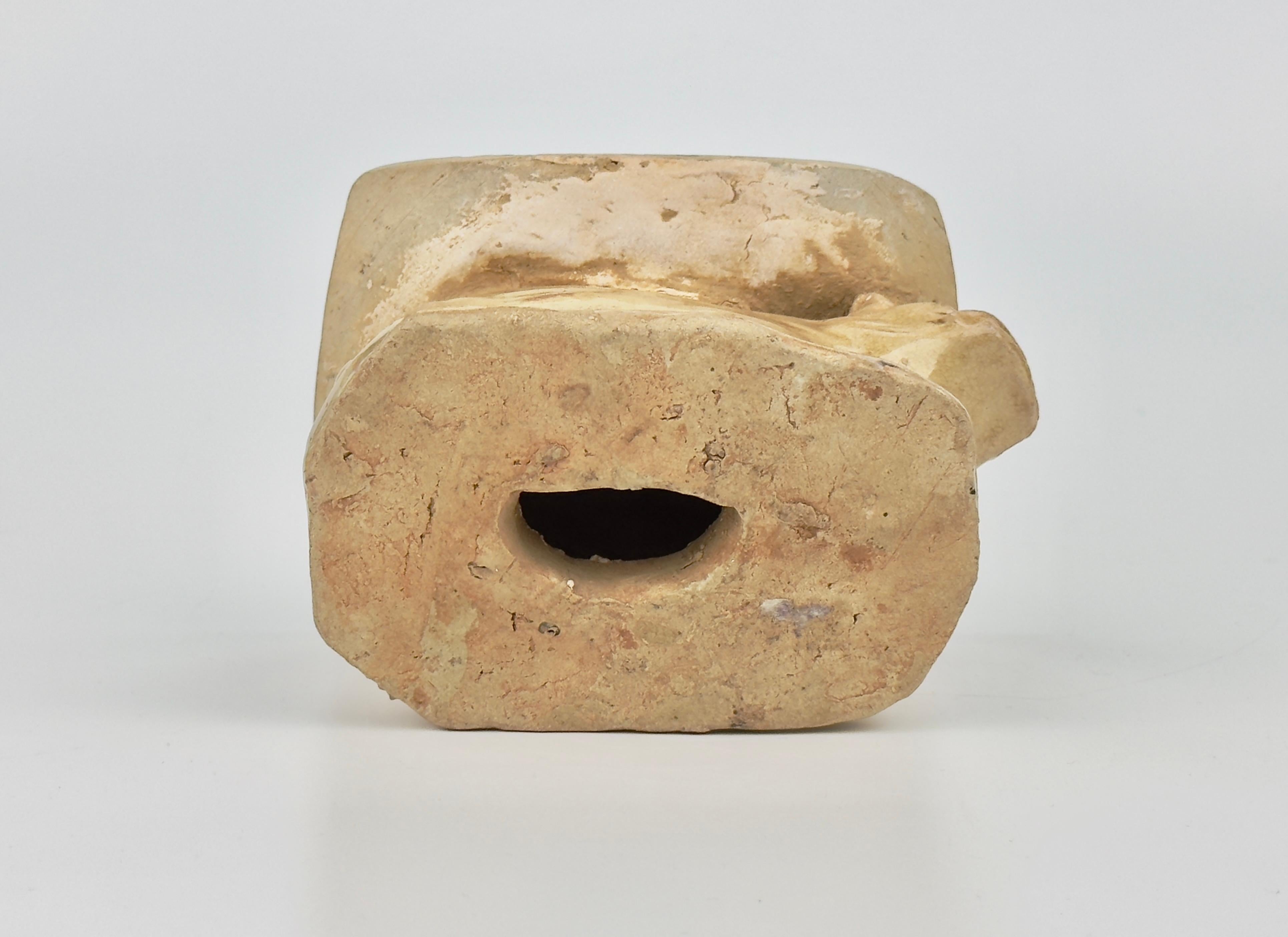 Rare Lion Figurine Pillow, Tang Dynasty(618-907) For Sale 1