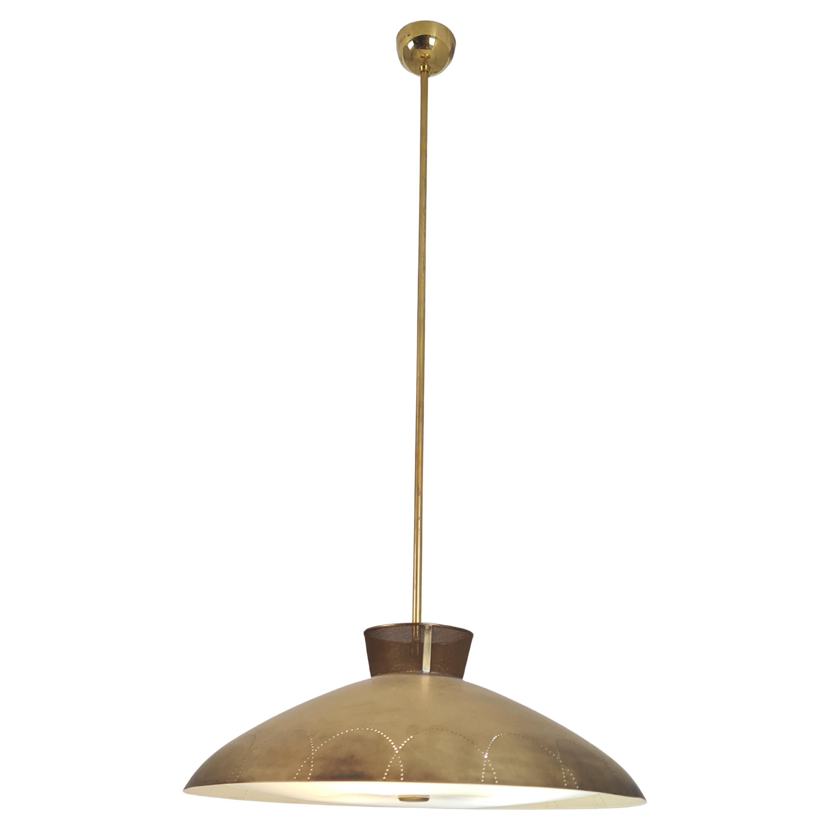 Rara lampada da soffitto Lisa Johansson-Pape, Orno, anni '50