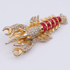 Rare Lobster Brooch 1940s