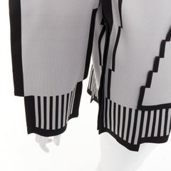 Seltener LOEWE 2023 Runway Pixel Capsule – Pixel-Strick-Hoodie mit Trompe-l’œil-Effekt