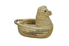 Rare Lot Vintage Papago Tohono O'Odham Naitive American Indian Woven Baskets