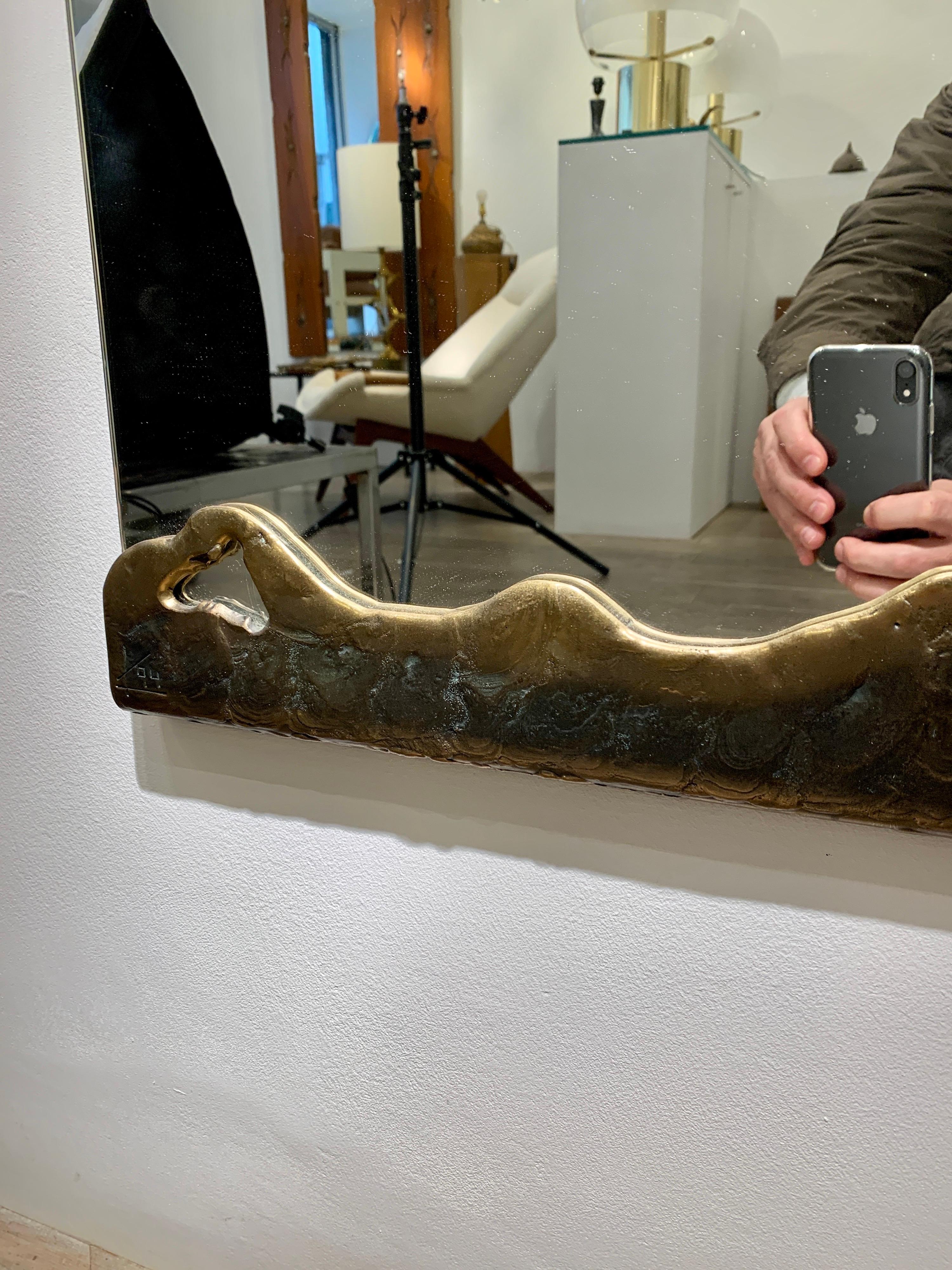 Lothar Klute Bronze Mirror, 1994 6