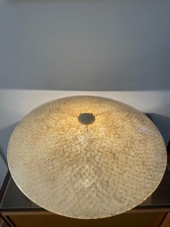 Rare Louis Kalff lamp by Philips. Fiberglass wall / ceiling lamp. 1960's design.