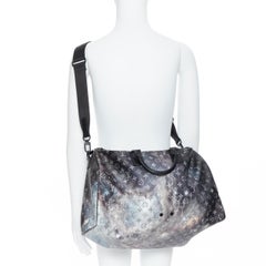 rare LOUIS VUITTON 2019 Keepall 50 Bandouliere Galaxy Cosmic monogram travel bag