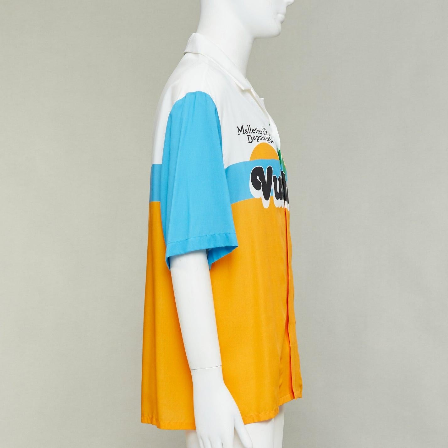 raro LOUIS VUITTON 2024 VIP Gift LVers Limited Edition lyocell bowling shirt L en Excelente estado para la venta en Hong Kong, NT