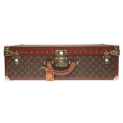 Rare Louis Vuitton 70 Suitcase in brown monogram canvas