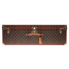 Rare Louis Vuitton 80 Suitcase in brown monogram canvas