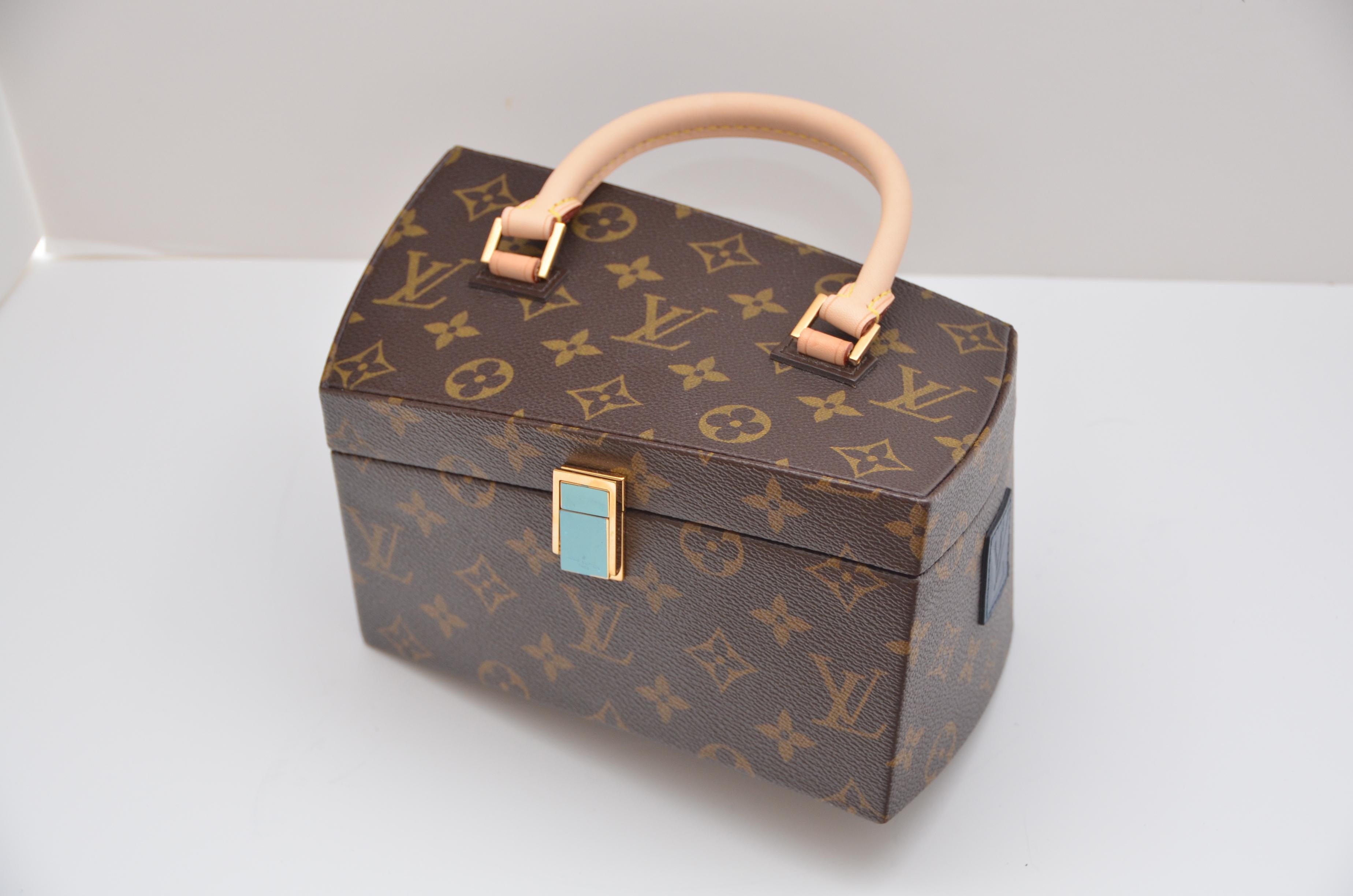 Louis Vuitton's spirit of innovation, creativity and collaboration, Karl Lagerfeld, Rei Kawakubo, Marc Newsom, Cindy Sherman, Frank Gehry, and Christian Louboutin were given free reign over Louis Vuitton's Monogram pattern to create inspired pieces