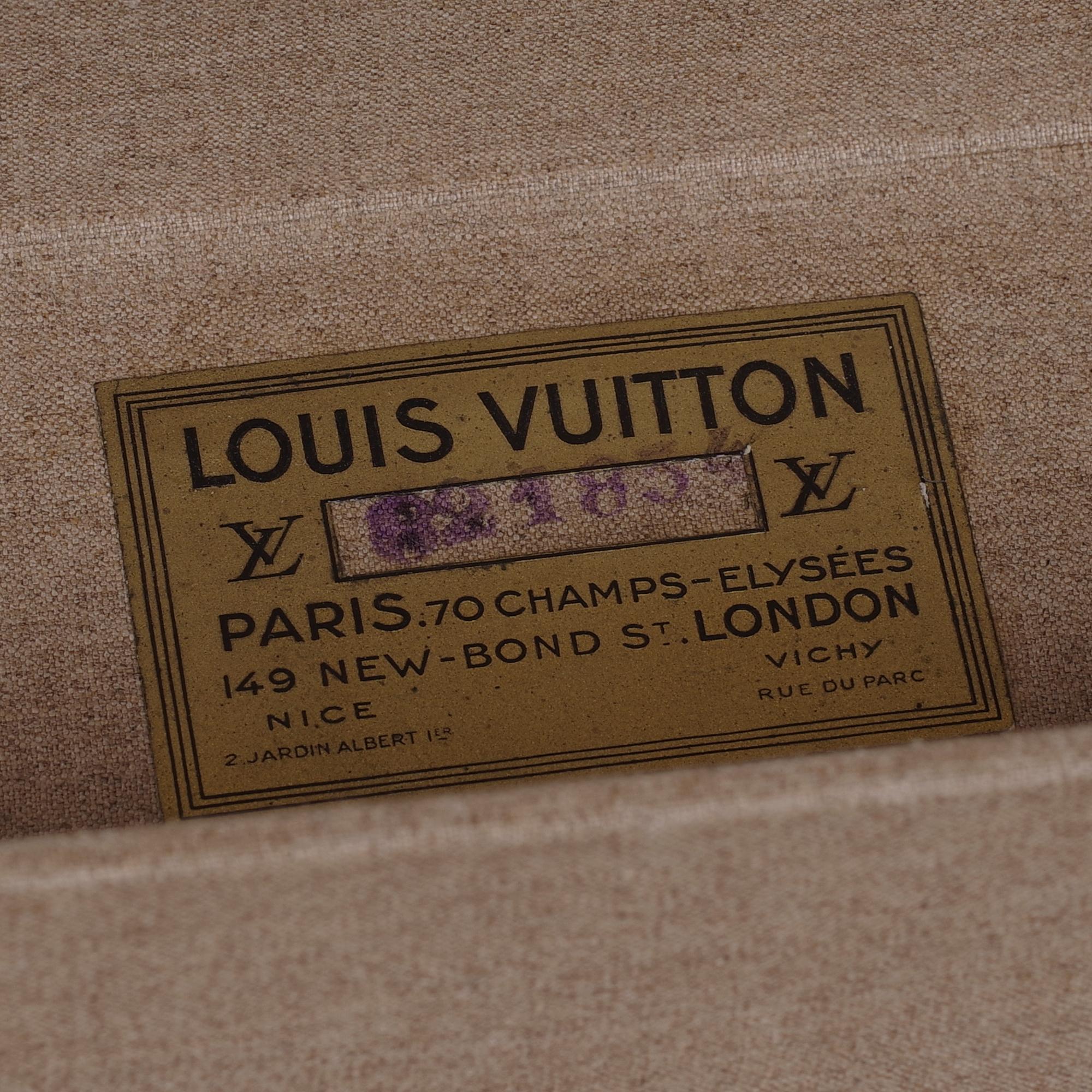 Rare Louis Vuitton Alzer 60cm Suitcase in brown monogram canvas 4