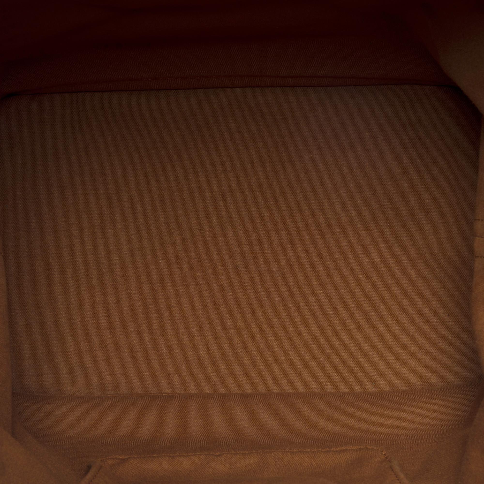 Rare Louis Vuitton Cruiser 40 Travel bag in brown Monogram canvas, GHW 3