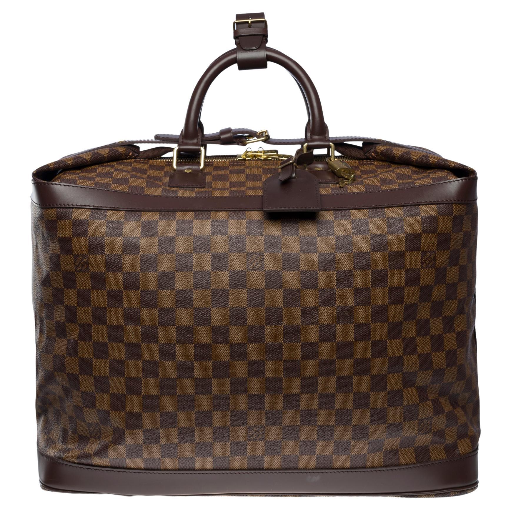 Louis Vuitton Damier Cobalt Matchpoint Polochon Duffle Bag 1L26a For Sale  at 1stDibs