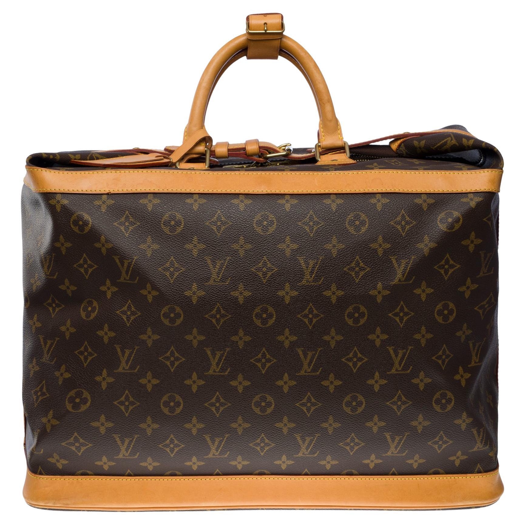 Rare Louis Vuitton Cruiser 45 Travel bag in brown Monogram canvas, GHW at  1stDibs