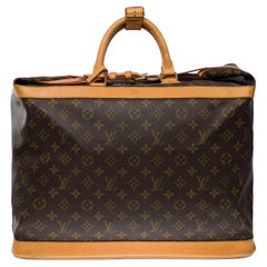 Rara borsa da viaggio Louis Vuitton Cruiser 45 in tela Monogram marrone, GHW