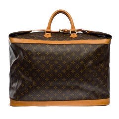 Rare Louis Vuitton Cruiser 50 Travel bag in brown Monogram canvas, GHW