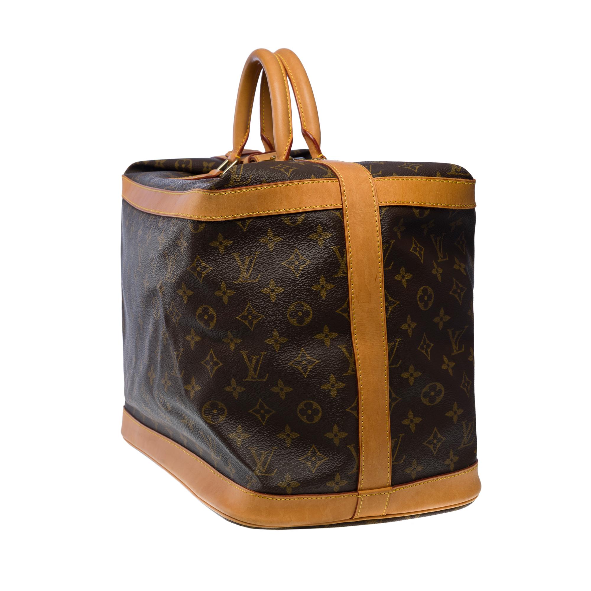 louis vuitton backpack gold plate