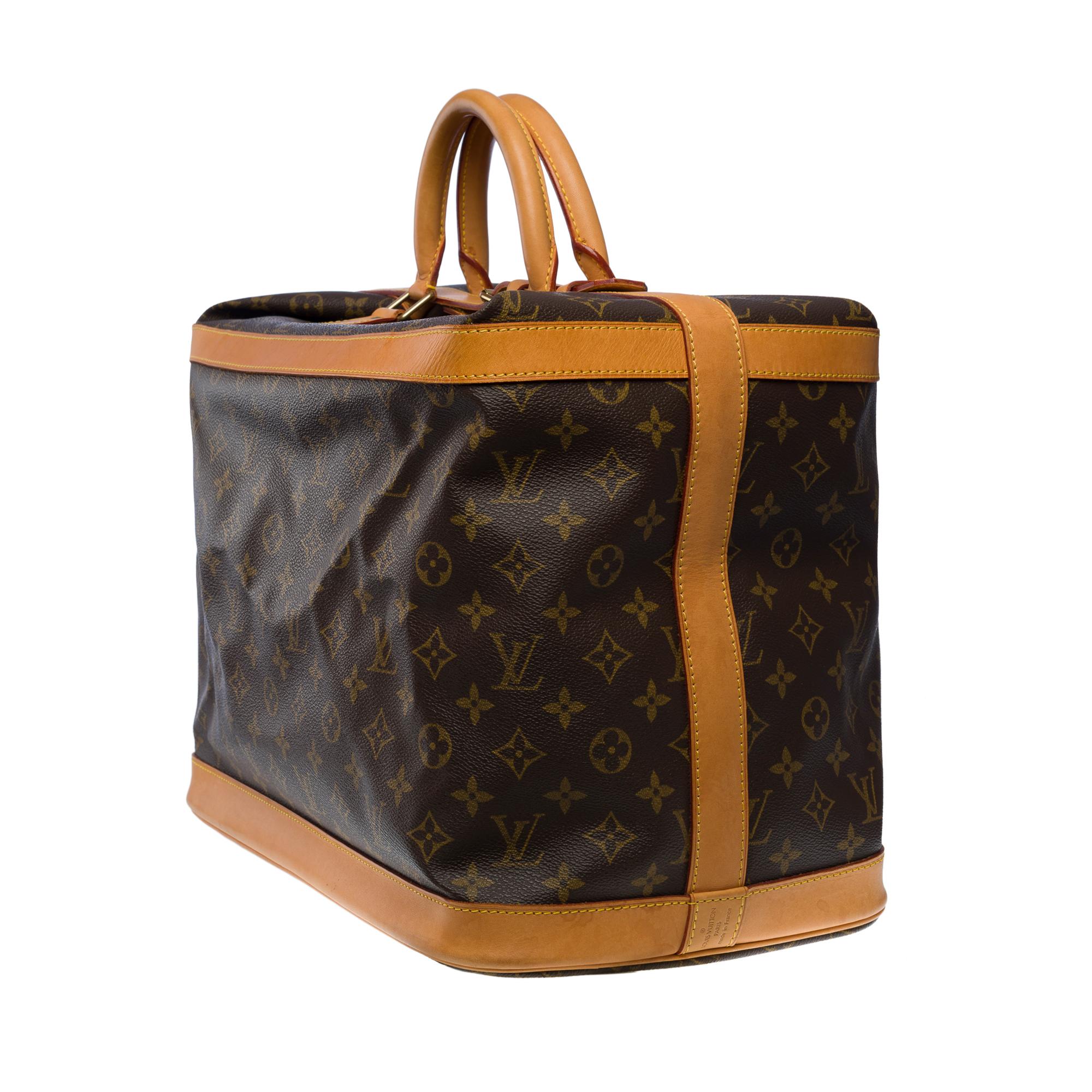 louis vuitton backpack with gold plate